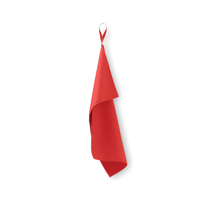 ATOLL 30 - Microvezel handdoek 30X50cm - Rood