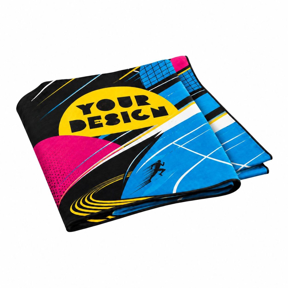 Custom-made sport handdoek 50 x 100 (full colour) met 200gsm
