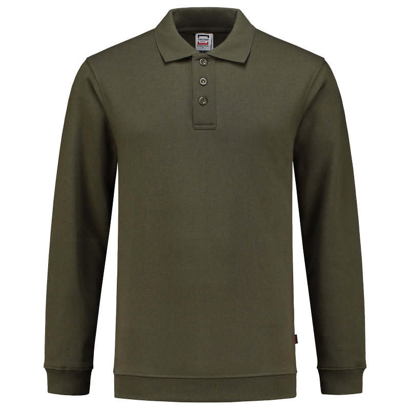 TRICORP Polosweater Boord - Army
