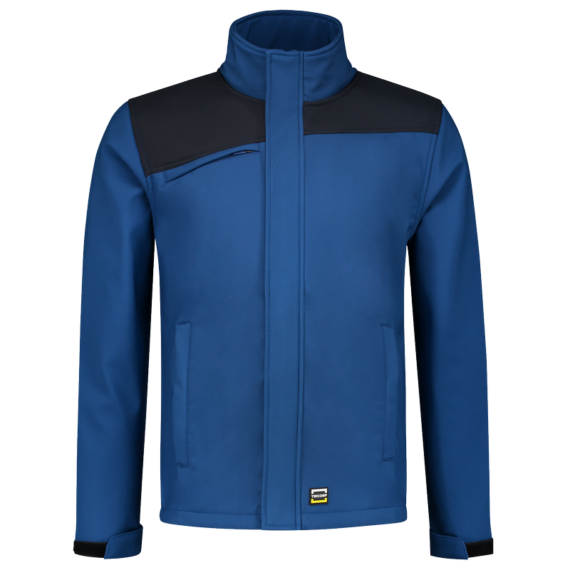 TRICORP Softshell Bicolor Naden - Royalblue-Navy