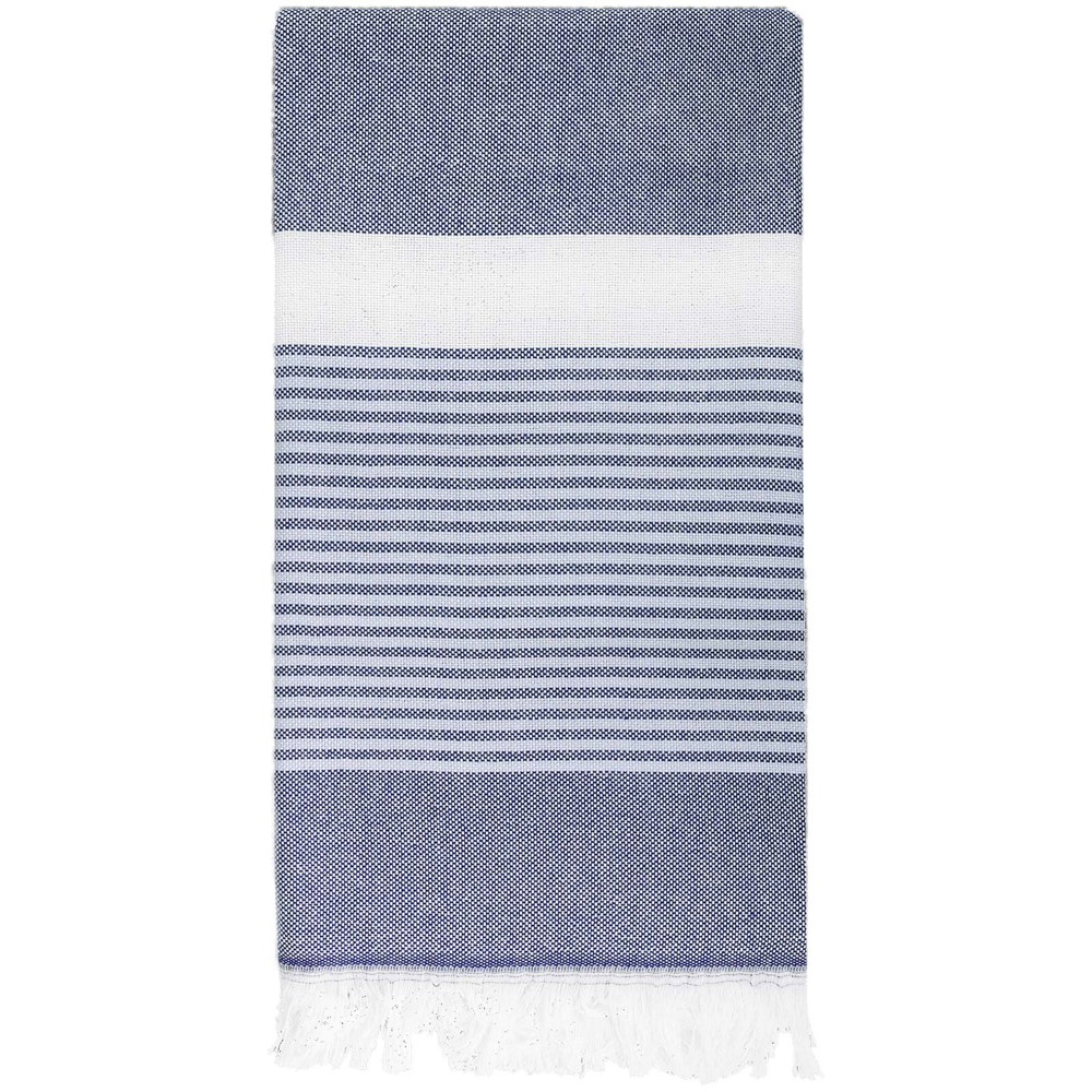 Citizen Green Seabeach fouta 100 x 180 cm - Marineblauw